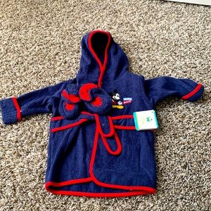 Mickey Mouse Robe and Slippers
